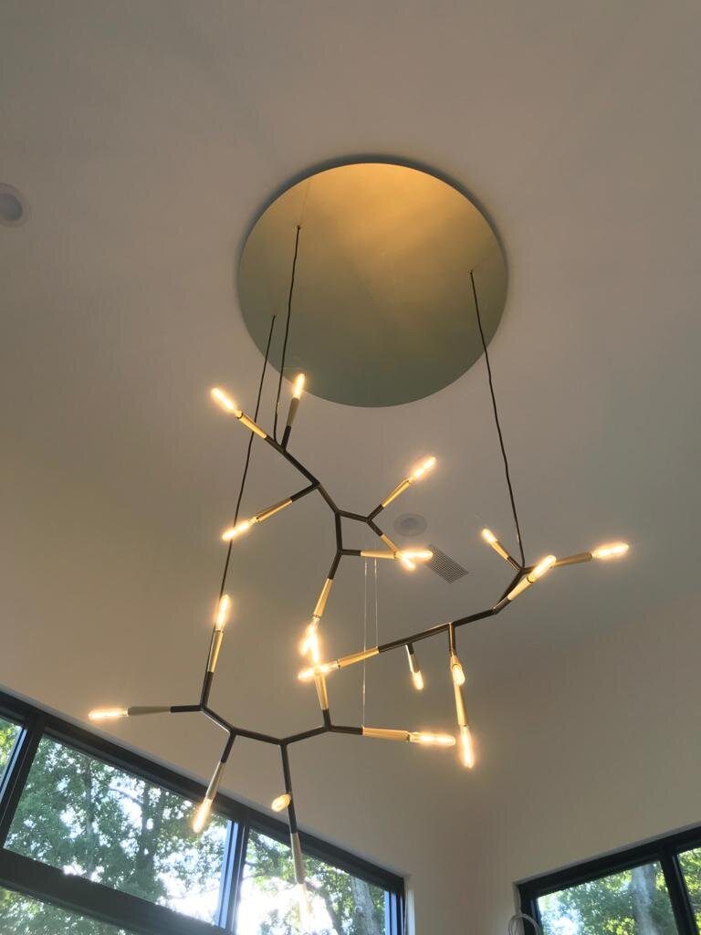 Branch chandelier, hospitality
