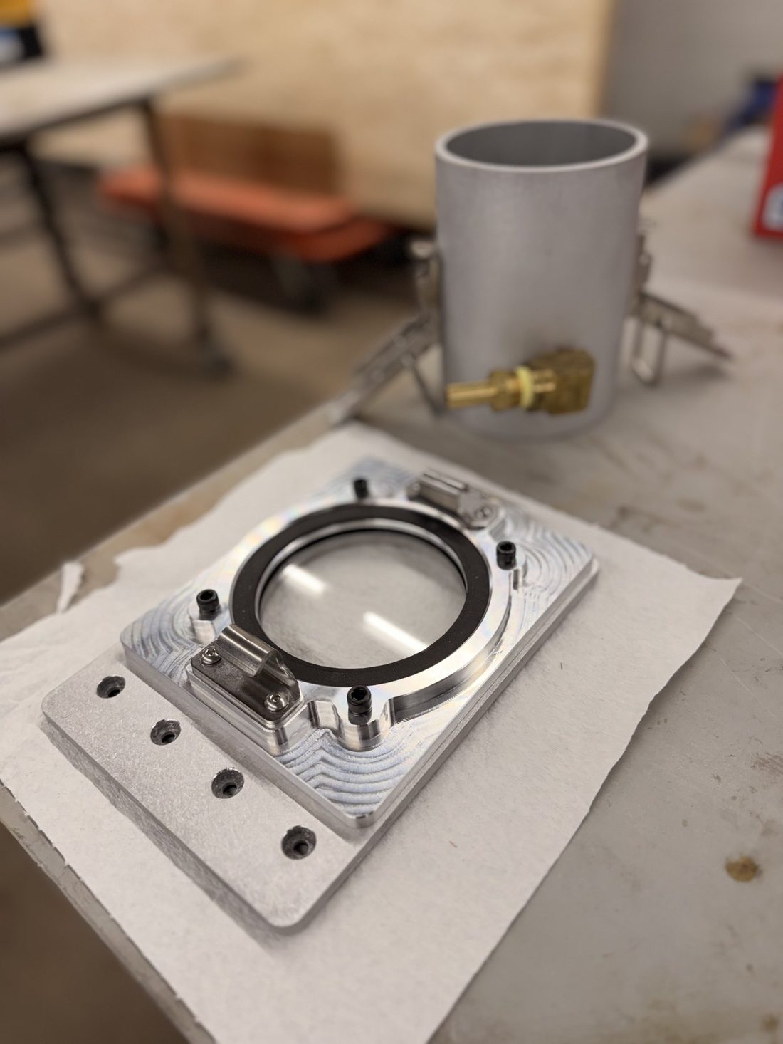 Machined component detail