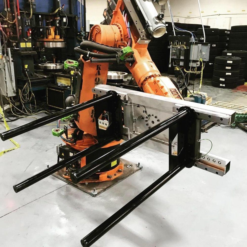 Robotic tooling on our floor